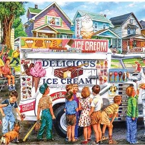 Rose Art Puzzle 1000 pieces ice cream truck